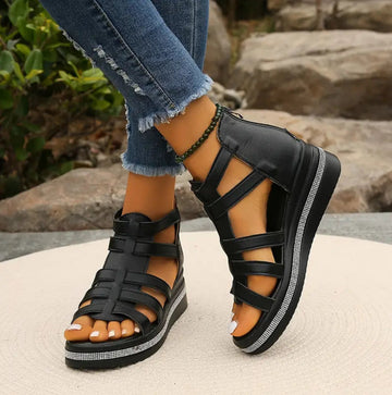 Women's Orthopedic Gladiator Wedges Platform