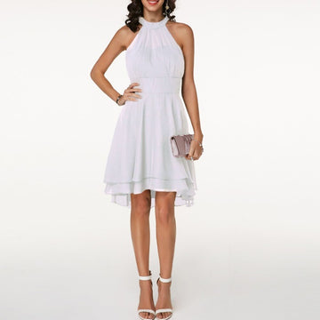 Ruffle Detail Mini Dress for Elegant Occasions