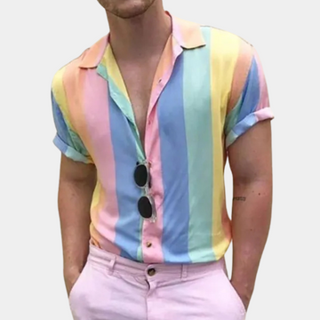 Men's Striped Shirt Relaxed Fit