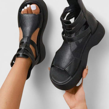 Women's Orthopedic Platform Sandals Gladiator